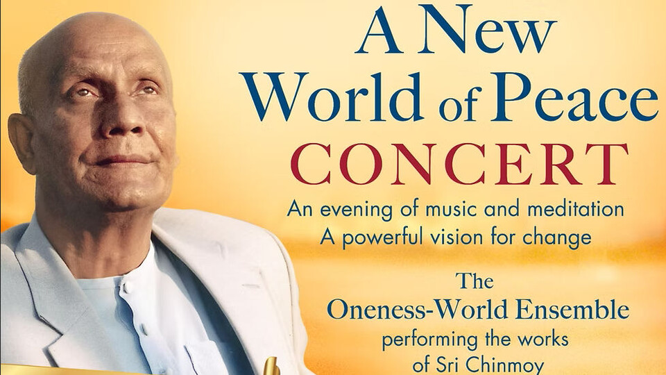 Meditatives Friedenskonzert mit Musik Sri Chinmoys